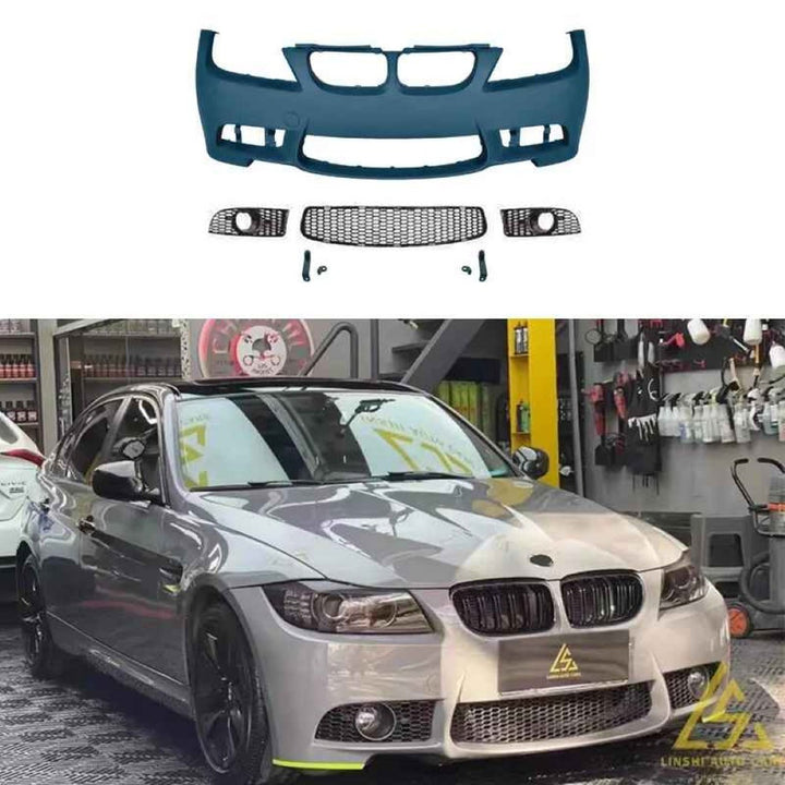 Car Craft Compatible With Bmw 3 Series E90 Lci 2009-2012 Front Bumper Upgrade Convert To M Sport M3 Bodykit Bumper - CAR CRAFT INDIA