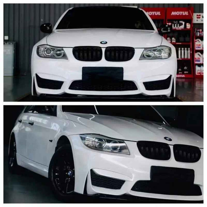 Car Craft Compatible With Bmw 3 Series E90 Lci 2009-2012 Front Bumper Upgrade Convert To M Sport M4 Bodykit Bumper - CAR CRAFT INDIA