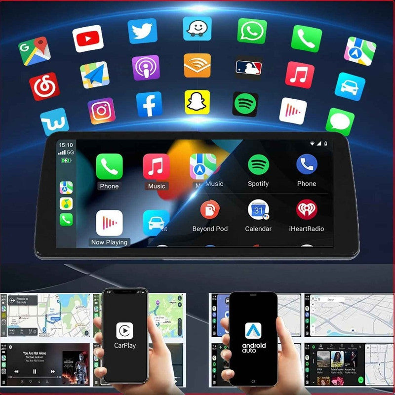 Car Craft Compatible With Bmw 7 Series F01 F02 2009-2014 Android Multimedia Infotainment Player With Wireless Carplay And Android Auto 4+64gb Gb 12.3 Inch Nbt