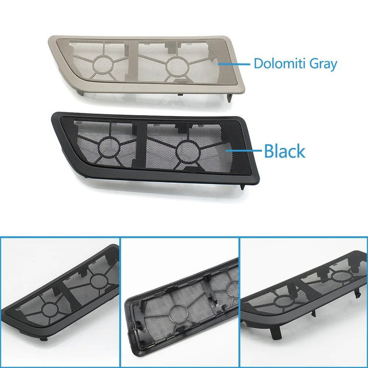 Car Craft Compatible With Bmw 7 Series F01 F02 2009-2014 Car Interior Door Speaker Loudspeaker Grill Cover Horn Sound Audio Speaker Grille Panel 51429169059 Black Rear Left - CAR CRAFT INDIA