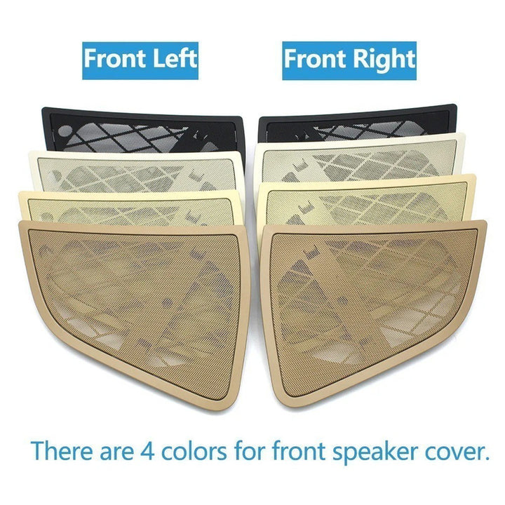 Car Craft Compatible With Bmw 7 Series F01 F02 2009-2014 Car Interior Door Speaker Loudspeaker Grill Cover Horn Sound Audio Speaker Grille Panel 51419169099 Oyster Front Left - CAR CRAFT INDIA