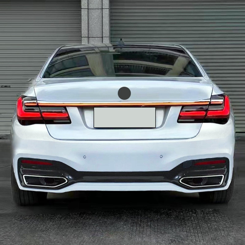 Car Craft Compatible With Bmw 7 Series F01 F02 2009-2014 Upgrade Facelift Convert To G12 Lci 2019-2024 M Sport Kit Bumper Grill Headlight Taillight Trunk Fender Spoiler Bodykit No Cut