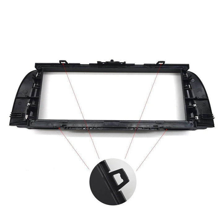 Car Craft Compatible With Bmw 5 Series F10 F18 Id4 Infotainment Display Screen Player Radio Frame Trim Lcd Cover Panel 65509301374 10.25 Inch CC-9021