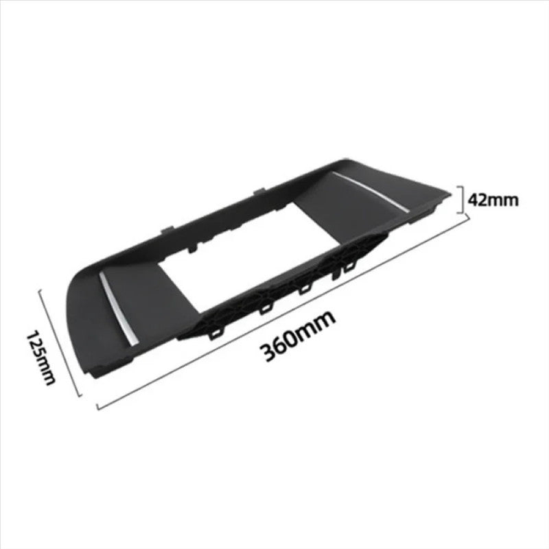 Car Craft Compatible With Bmw 5 Series F10 F18 Id4 Infotainment Display Screen Player Radio Frame Trim Lcd Cover Panel 65509301373 6.25 Inch CC-9022