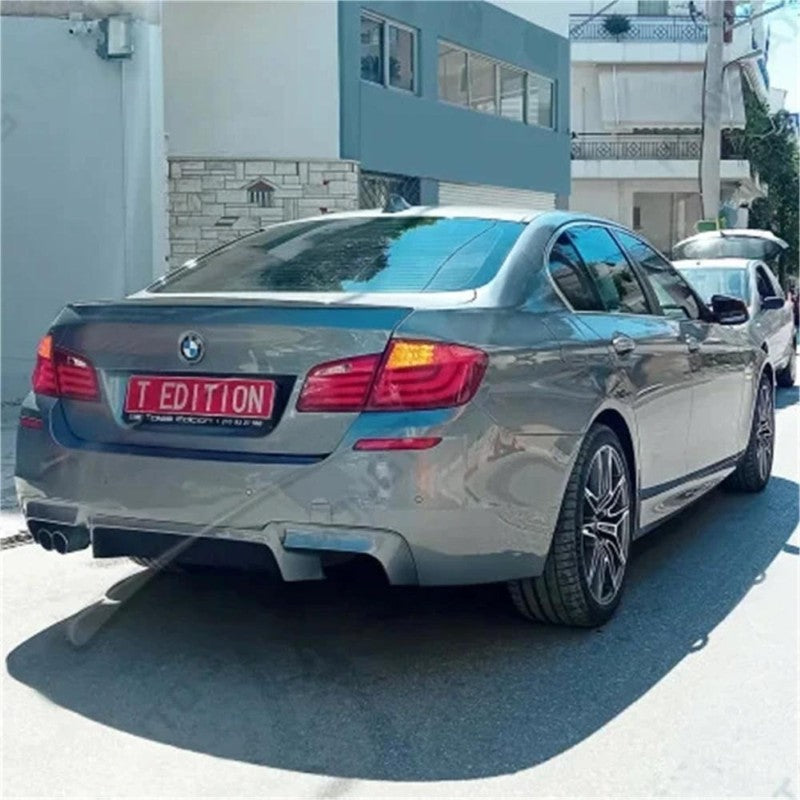 Car Craft Compatible With Bmw 5 Series F10 2010-2017 Car Rear Upgraded Tail Light Lamp Xenon Taillight Retrofit Upgrade Modified Led Drl Hid Light Red - CAR CRAFT INDIA