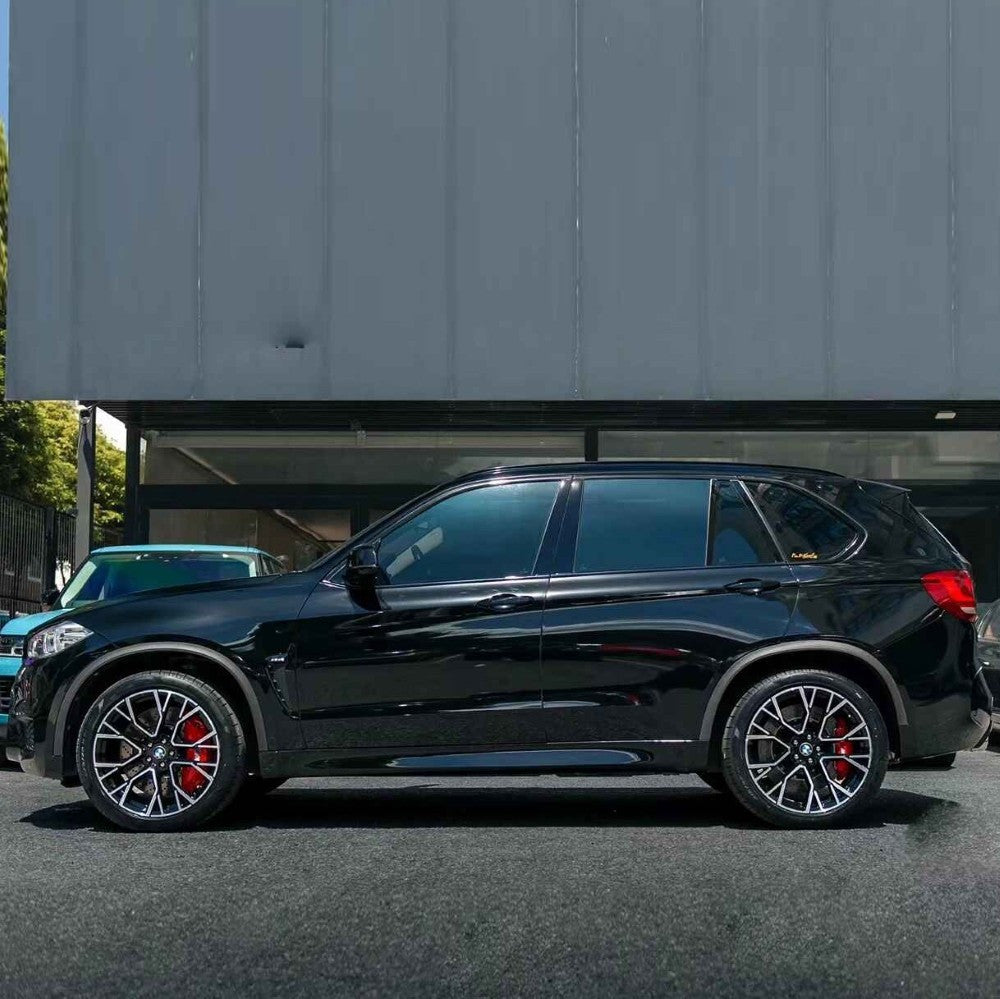 Car Craft Compatible With Bmw X5 F15 2014-2019 Front Bumper Upgrade Convert To M Sport Mp M Performance M Sport X5m Bodykit Wheel Arch F15-004 Gc
