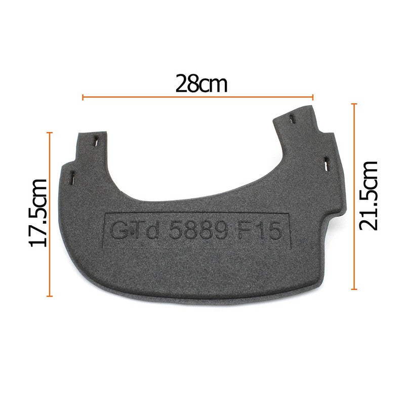 Car Craft Compatible With Bmw X5 X6 F15 F16 2013-2019 Car Front Dashboard Steering Wheel Under Lower Cover Sponge Backplate 51459298955-d - CAR CRAFT INDIA