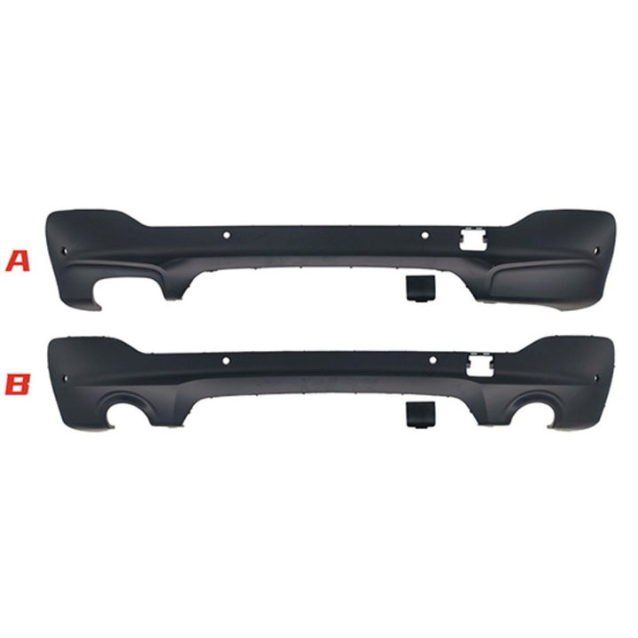 Car Craft Compatible With Bmw X3 Lci F25 2014-2017 Upgrade Convert To M Sport M Performance Mt M Tech X3m Bodykit Body Kit Rear Bumper After Lip Diffuser Skirs Splitter Gc F25 006 007 B 0-0