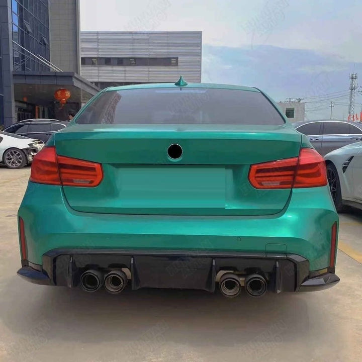 Car Craft Compatible With Bmw 3 Series F30 2012-2018 Upgrade Convert To G80 M3 M4 Narrow Bodykit Bumper Grill Fender Hood Side Skirts Grill Diffuser Exhaust Pipe Tip Headlight - CAR CRAFT INDIA