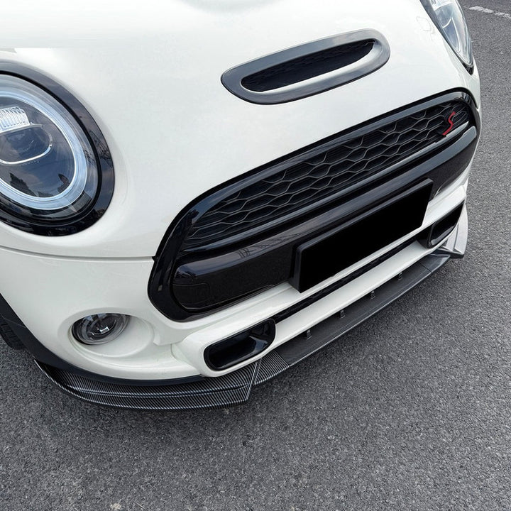 Car Craft Compatible With Mini Cooper F55 F56 F57 2014-2022 Front Bumper Lip Jcw Splitter Skirt Zst-1367 Gb Gloss Black Zst-1367 Gb Gloss Black