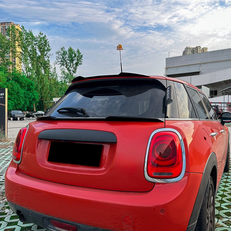 Car Craft Compatible With Mini Cooper F55 F56 2014-2022 Rear Trunk Wing Boot Lip Roof Mid Spoiler Zst-1342 Gb Gloss Black