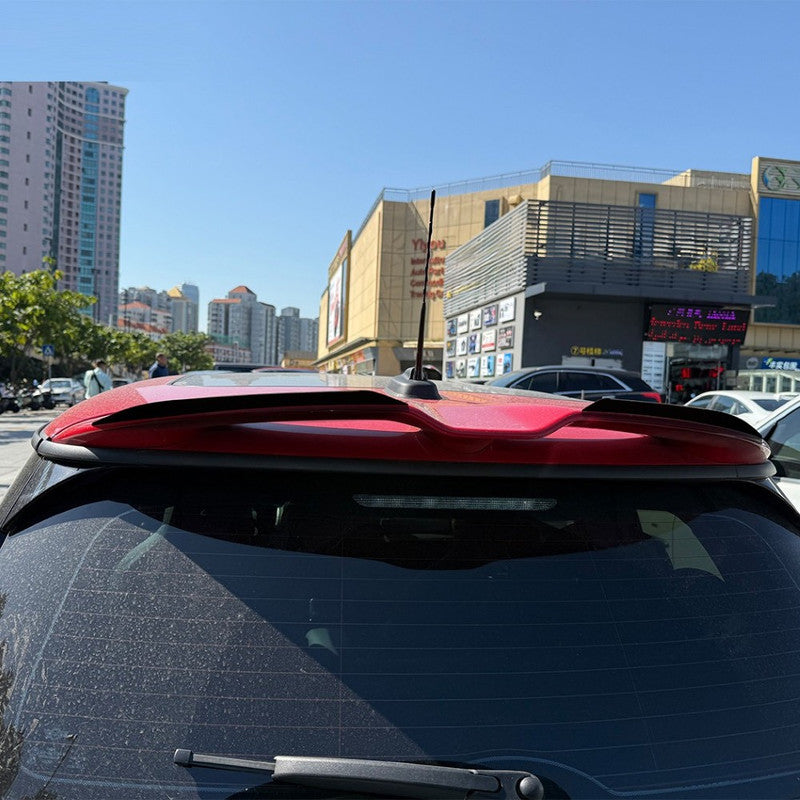 Car Craft Compatible With Mini Cooper F55 F56 2014-2022 Rear Trunk Wing Boot Lip Roof Spoiler Zst-1402 Gb Gloss Black 2 Part