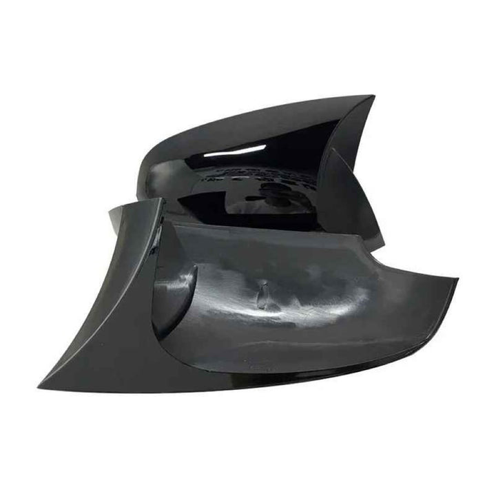 Car Craft Compatible With Renault Fluance 2010-2016 Rear View Case Wing Cap Shell Housing Mirror Covers 3m Tape Pasting Style Carbon Fiber Look