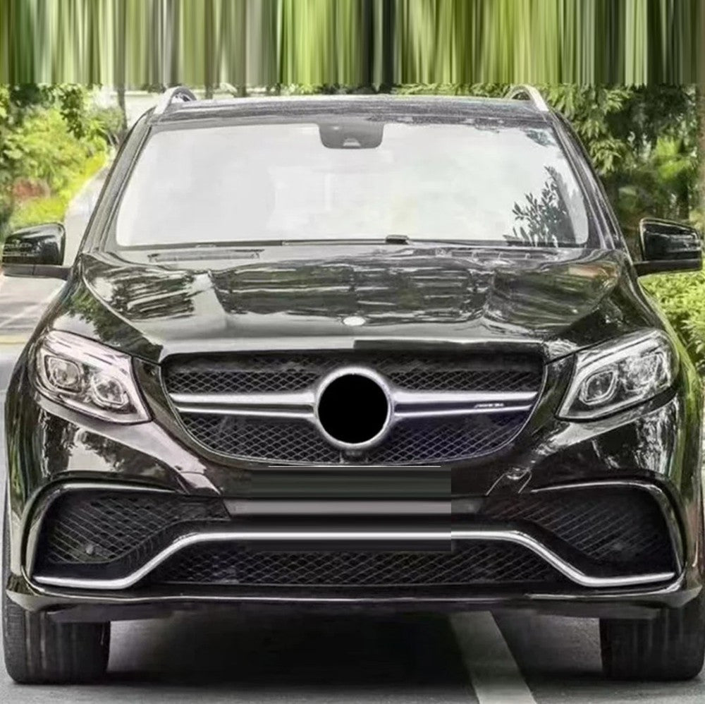 Car Craft Compatible With Mercedes Benz Gle W166 2016-2019 Front Bumper Upgrade Convert To Amg Gle63 Amg Bumper Bodykit W166-002 Gc