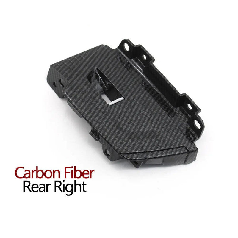 Car Craft Compatible With Bmw X3 X4 G01 G02 G08 F97 F98 2018-2021 Car Interior Door Window Lifting Switch Button Control Panel Outer Cover Trim Carbon Fiber Look 51417471025-1 51417473182-1 - CAR CRAFT INDIA