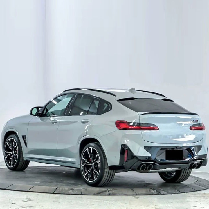 Car Craft Compatible With Bmw X4 G02 2018-2021 Upgrade Convert To M Sport M Performance X4m Lci Style Bodykit Body Kit Front Rear Bumper Splitter Grill Lip Diffuser Exhaust Pipe Tip Gc G02 007