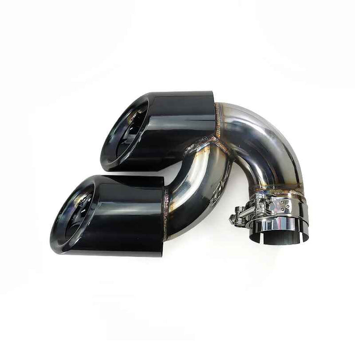 Car Craft Compatible With Bmw X5 X6 G05 G06 2018-2022 Exhaust Tips Tail Pipe Midpipe Muffler With Clamp G05/g18-016 Gc