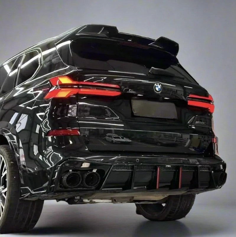 Car Craft Compatible With Bmw X5 G05 2023+ M Sport X5m Trunk Wing Boot Lip Roof Spoiler Trim Skirts V Ten Vten Style - CAR CRAFT INDIA