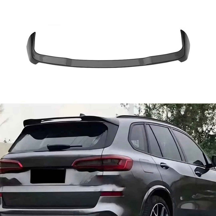 Car Craft Compatible With Bmw X5 G05 2019-2025 Rear Trunk Wing Boot Lip Roof Spoiler Df Style Glossy Black