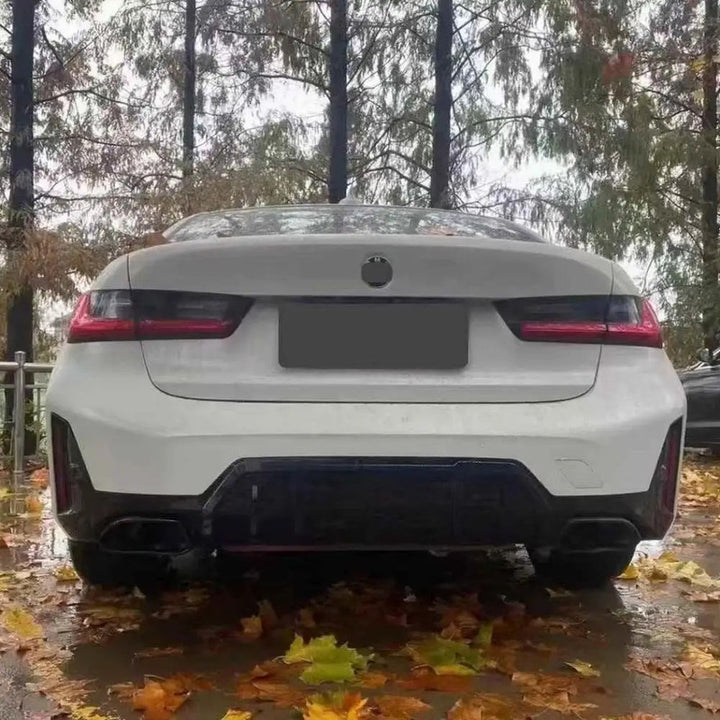 Car Craft Compatible With Bmw 3 Series G20 LCI 2023+ Upgrade Facelift Convert To M Performance M Sport M Tech M-tech Bodykit Bumper Body Kit Rear Bumper Assembly Gc G20/28-037