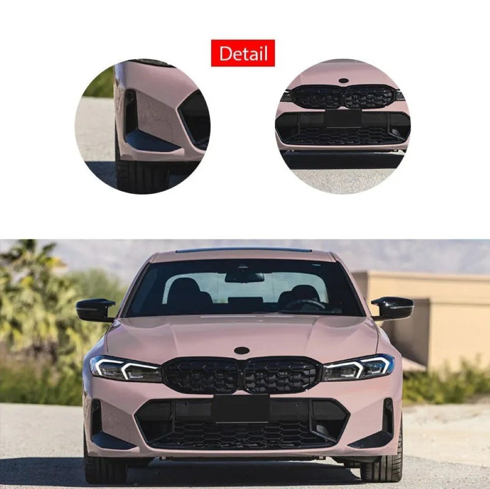 Car Craft Compatible With Bmw 3 Series G20 LCI 2023+ Upgrade Facelift Convert To M Performance M Sport M Tech M-tech Bodykit Bumper Body Kit Front Rear Bumper Assembly Side Skirt Splitter Diffuser Lip Gc G20-040