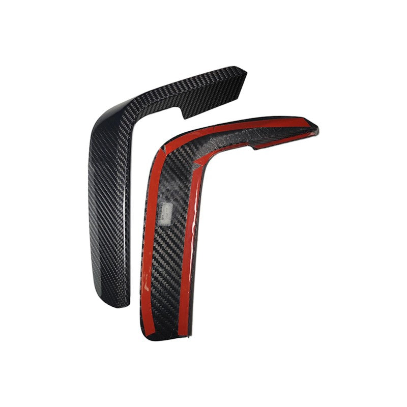 Car Craft Compatible With Bmw Z4 G29 2019-2025 Side Front Bumper Fog Lamp Grill Cover Trim Splitter Canard Real Carbon Fiber - CAR CRAFT INDIA
