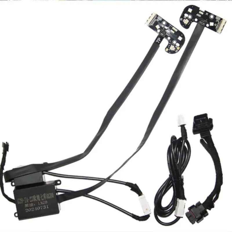 Car Craft Compatible With Bmw Z4 G29 2019-2023 Led Style Headlight Drl Daytime Running Light Angel Eye Led Module Rgb Chip Color Csl Style Europe - CAR CRAFT INDIA