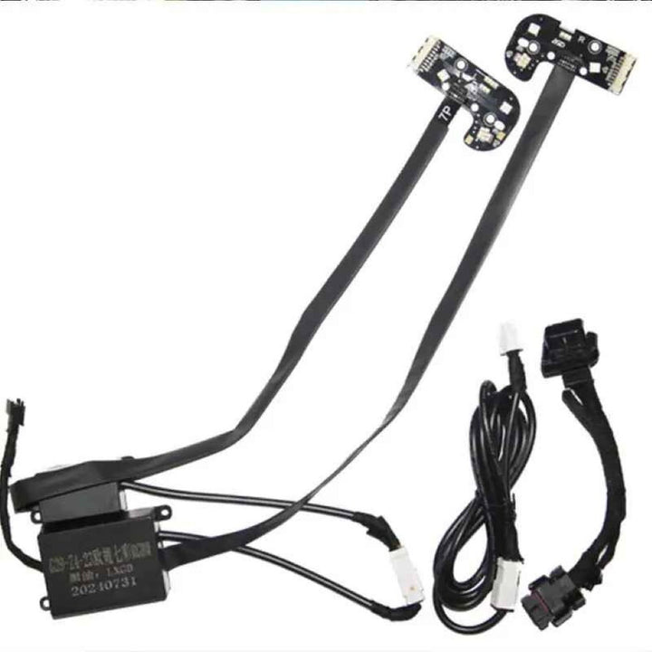 Car Craft Compatible With Bmw Z4 G29 2019-2023 Led Style Headlight Drl Daytime Running Light Angel Eye Led Module Rgb Chip Color Csl Style Europe - CAR CRAFT INDIA