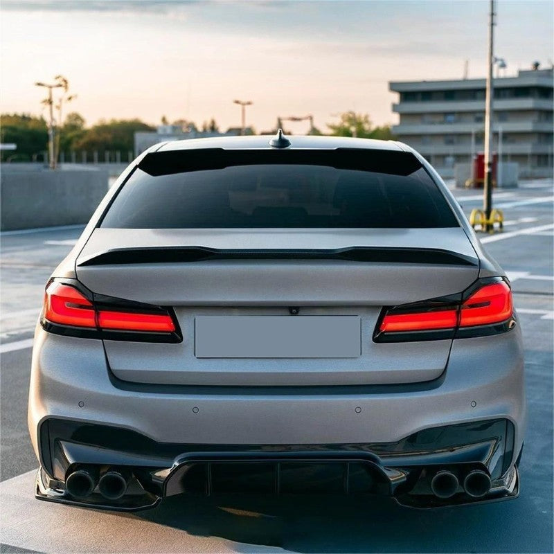 Car Craft Compatible With Bmw 5 Series G30 G38 2017-2024 Car Rear Upgraded Tail Light Lamp Xenon Taillight Retrofit Upgrade Modified Led Drl Hid Light Red - CAR CRAFT INDIA