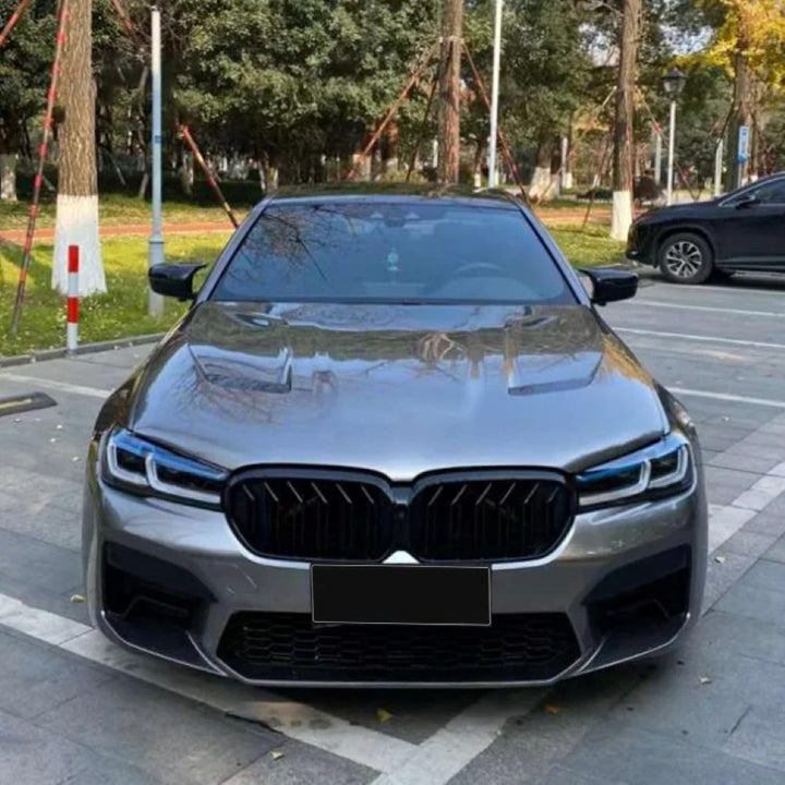 Car Craft Compatible With Bmw 5 Series G30 F90 2018-2024 Front M Sports M5 Cs Bonnot Hood Aluminum