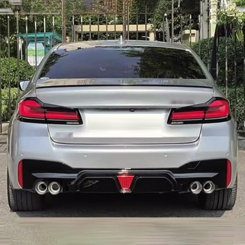 Car Craft Compatible With Bmw 5 Series G30 2017-2020 To G30 F90 Lci 2021+ M5 M5Cs M Sports Upgrade Facelift Conversion Bodykit Bumper Cs Hood Trunk Headlight Taillight CC-6344