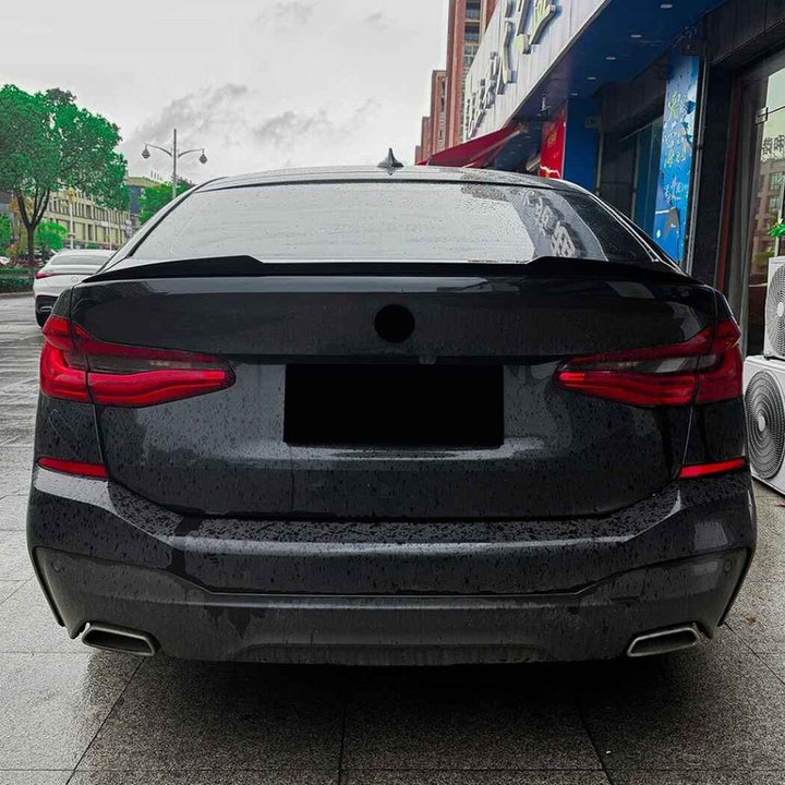 Car Craft Compatible With Bmw 6 Series G32 2017-2025 Rear Trunk Wing Boot Lip Roof Spoiler Zst-1595 Gb Glossy Black