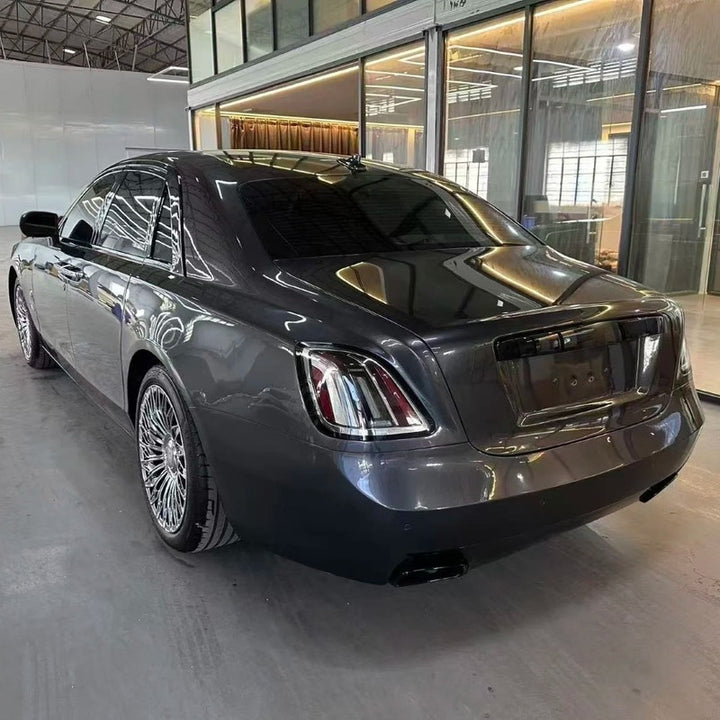 Car Craft Compatible With Rolls Royce Ghost 1 2010-2014 Upgrade Facelift Convert To Ghost 5 2025 Bodykit Front Rear Bumper Side Skirt Headlight Taillight Skirt Fender Hood Grill Trim Skirts - CAR CRAFT INDIA