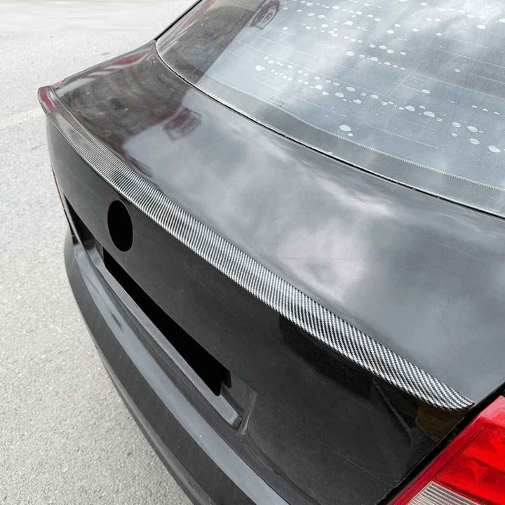 Car Craft Compatible With Skoda Octavia Laura Mk2 2004-2012 Rear Trunk Wing Boot Lip Roof Spoiler Zst-1600 Cf Carbon Fiber Look