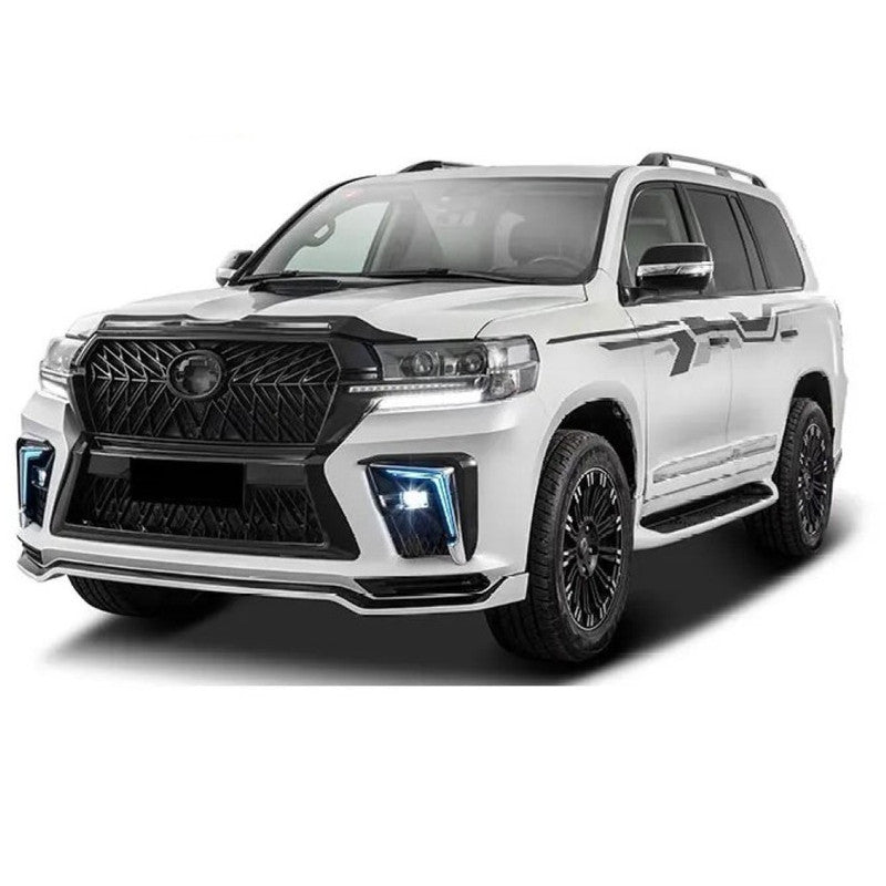 Car Craft Compatible With Toyota Land Cruiser Lc200 2008-2015 Upgrade Facelift Convert To Lc200 Elford A Style Bodytkit Front Rear Bumper Hood Fender Trunk Headlight Taillight Side Trim Grill Lip Skirt Splitter F116-a
