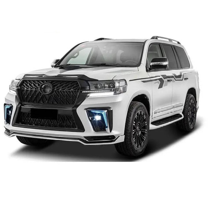 Car Craft Compatible With Toyota Land Cruiser Lc200 2008-2015 Upgrade Facelift Convert To Lc200 Elford A Style Bodytkit Front Rear Bumper Hood Fender Trunk Headlight Taillight Side Trim Grill Lip Skirt Splitter F116-a