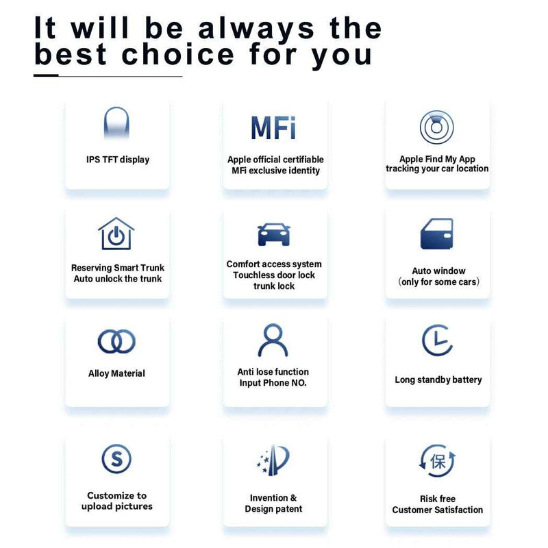 Car Craft Compatible With Audi Bmw Mercedes Jaguar Range Rover Porsche Volkswagen Skoda Volvo Nissan Jeep Maruti Toyota Hyndai Bentley Ferrari Lamborghini Mini Cooper Lcd Led Smart Keyless Key Cf930 Silver