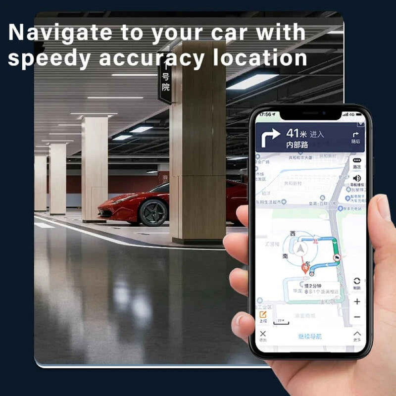 Car Craft Compatible With Sim-free Vehicle Gps Tracker Finder With 'find My' App For Location Navigation Smart Car Key And Obd No Monthly Fee Only For Iphone Ap100