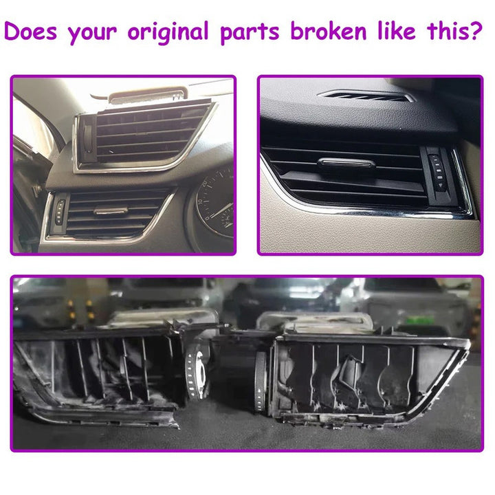 Car Craft Compatible With Skoda Octavia 3 A7 5e Mk3 2014-2021 Car Ac Air Vent Grille Slider Panel Cover 5e0819701-c Left