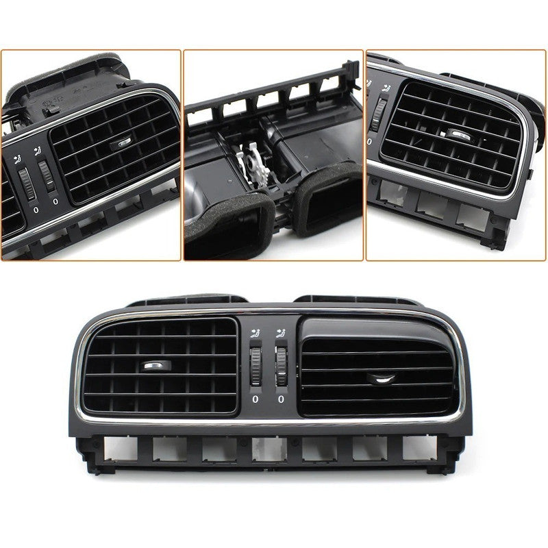 Car Craft Compatible With Vw Volkswagen Polo Vento Ameo 2011-2024 Car Front Air Conditioner Ac Vent Grille Assembly 6r0819704-1 Right