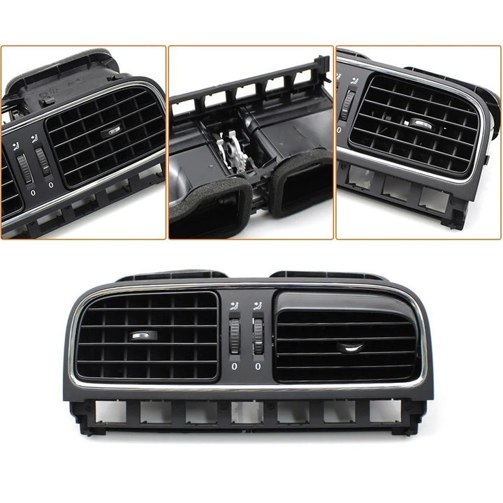 Car Craft Compatible With Vw Volkswagen Polo Vento Ameo 2011-2024 Car Front Air Conditioner Ac Vent Grille Assembly 6r0819704-1 Right