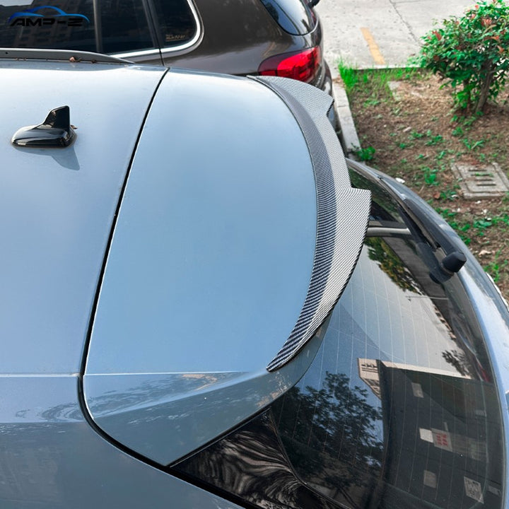 Car Craft Compatible With Audi Q3 F3 2019-2024 Rear Trunk Wing Boot Roof Lip Spoiler Zst-1394 Gb Glossy Black - CAR CRAFT INDIA