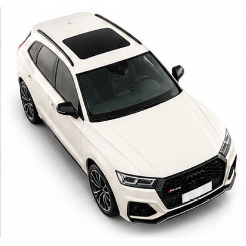 Car Craft Compatible With Audi Q5 B9 2018-2020 Upgraded Facelift Convert To Rsq5 Sq5 Sport Bodykit Bumper Lip Fog Lamp Light Grill With Acc Cover Skirt Trim Q5-004 Gc
