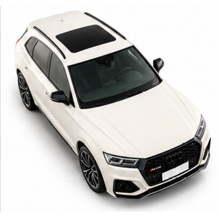 Car Craft Compatible With Audi Q5 B9 2018-2020 Upgraded Facelift Convert To Rsq5 Sq5 Sport Bodykit Bumper Lip Fog Lamp Light Grill With Acc Cover Skirt Trim Q5-004 Gc