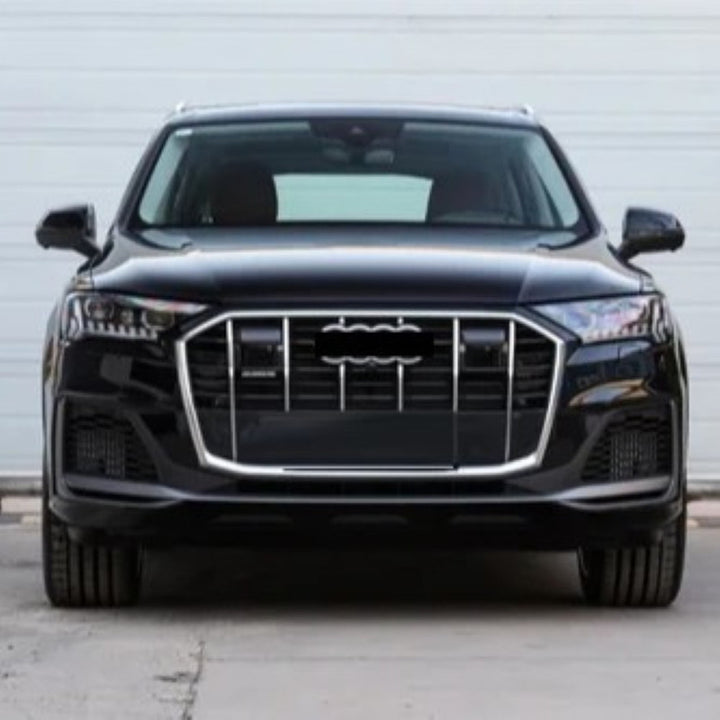 Car Craft Compatible With Audi Q7 2016-2019 Upgrade Convert To Rsq7 2021+ Style Sport Front Bumper Bodykit Grill Fog Grill Headlight Headlamp Q7-007 Gc