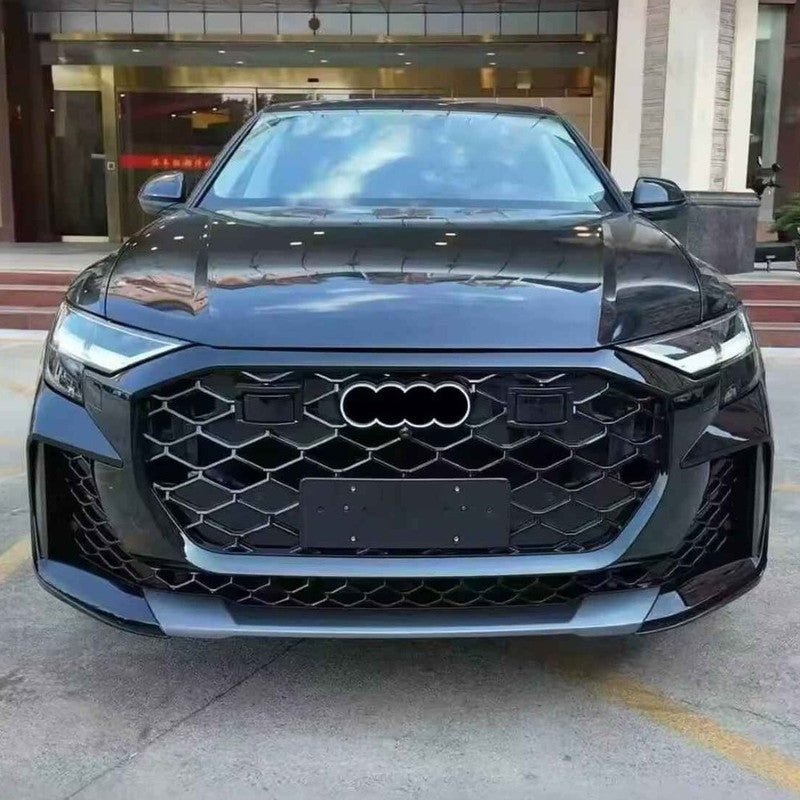 Car Craft Compatible With Audi Q8 2019-2023 Upgrade Convert To Rsq8 2024+ Style Sport Front Rear Bumper Bodykit Grill Fog Grill Side Skirts Diffuser Exhaust Tip Pipe Q8-002 Gc - CAR CRAFT INDIA