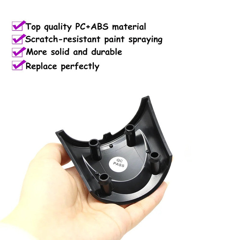 Car Craft Compatible With Mini Cooper Clubman R55 Hatchback R56 Convertible R57 Coupe R58 Roadster R59 Coumtryman R60 Mini Paceman R61 2013-2015 Steering Wheel Trim Cover Lower 32306863535 B With Logo CC-9696 - CAR CRAFT INDIA