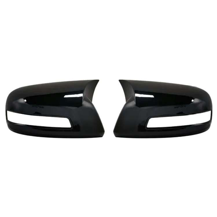 Car Craft Compatible With Honda Civic 2012-2015 Side Rear View Case Wing Cap Shell Housing Mirror Covers Without Lamp Car 3m Tape Pasting Style Usa Ar-mr-012 Glossy Black CC-8068 - CAR CRAFT INDIA