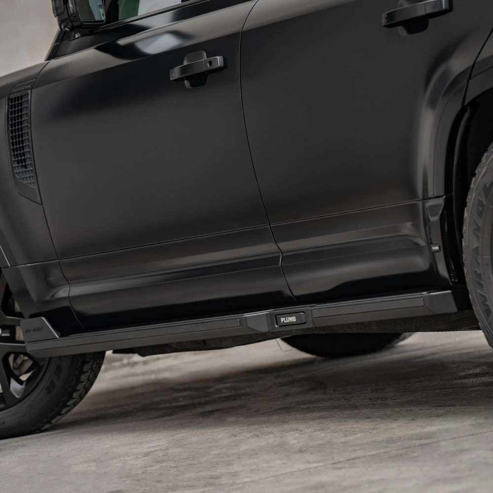 Car Craft Compatible With Range Land Rover Defender 2020-2025 Plumb M-one Side Skirt Splitter Running Board Plumb-014 - CAR CRAFT INDIA