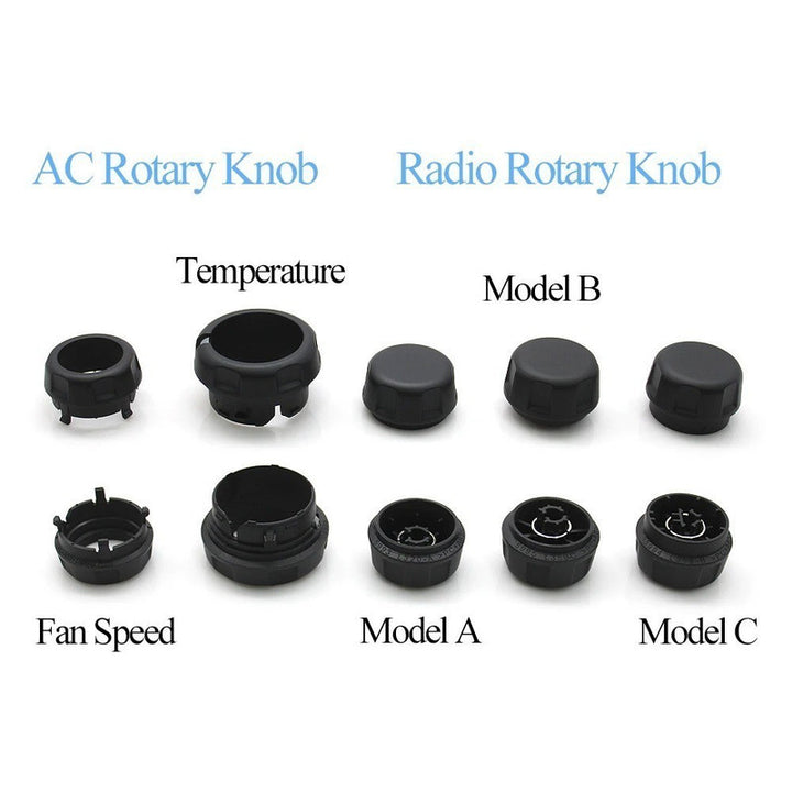 Car Craft Compatible With Land Rover Range Rover Sport L320 2005-2009 Discovery 3 L319 2004-2009 Air Condition Ac Temperature Rotary Knob Fan Auto Button Jfc000535wux-d CC-11247